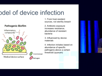 Implications of Biofilms on Implantable Medical Devices at the 26th Annual Fall Scientific Meeting